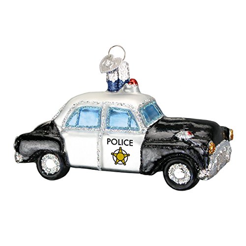 Old World Christmas Police Officer Ornaments