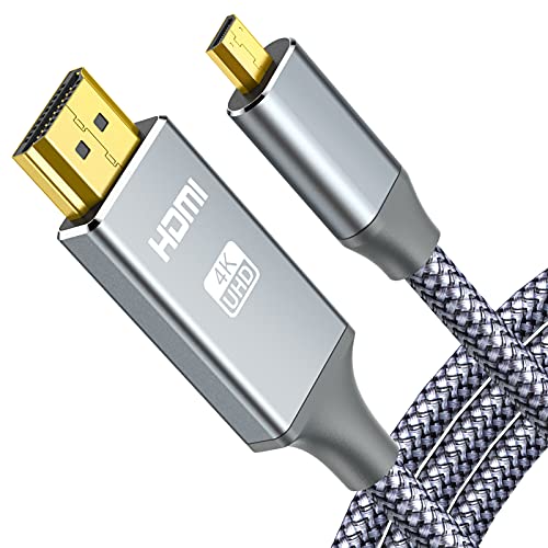 oldboytech 4K Micro HDMI to HDMI Cable Adapter