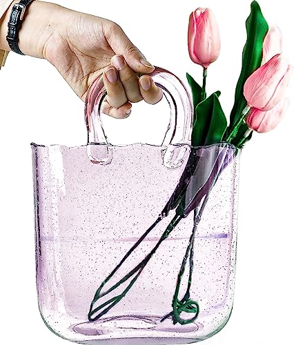 OLEEK Purse Vase for Flowers
