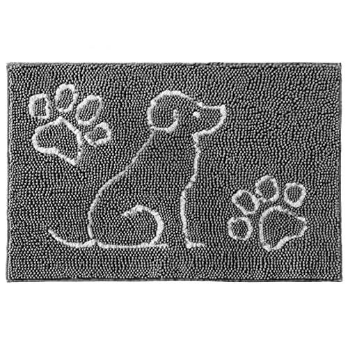 Ompaa Indoor Door Mat - Traps Mud and Dirt, Super Absorbent