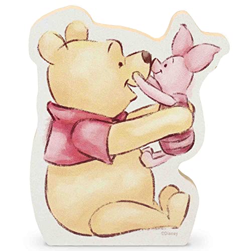 Open Road Brands Disney Winnie The Pooh and Piglet Playful Shelf Sitter Decor
