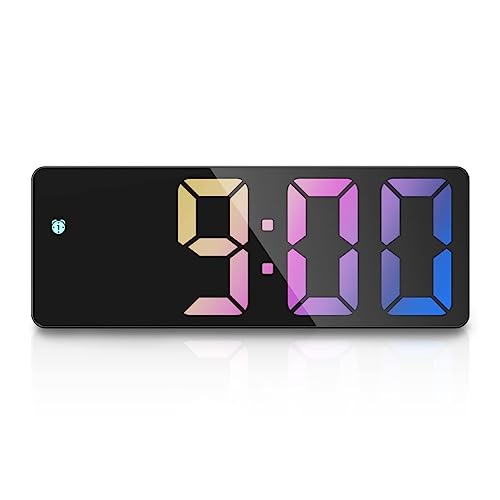OQIMAX Colorful Digital Alarm Clock