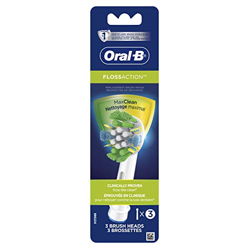 Oral-B Floss Action Toothbrush Heads - 3ct