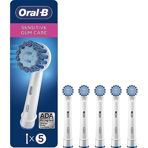 Oral-B Sensitive Gum Care Brush Heads, 5 Count