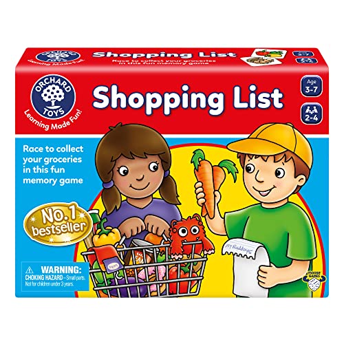 Orchard Toys Moose Games Shopping List