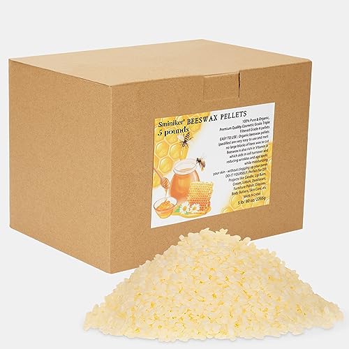 Organic Beeswax Pellets for DIY and Craft Project