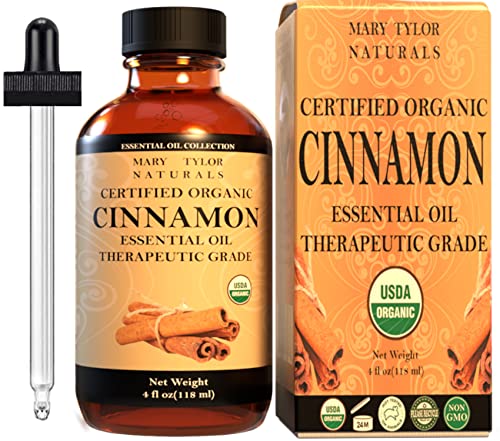 Organic Cinnamon Essential Oil (4 oz)
