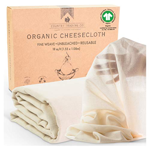 Organic Cotton Cheesecloth for Straining