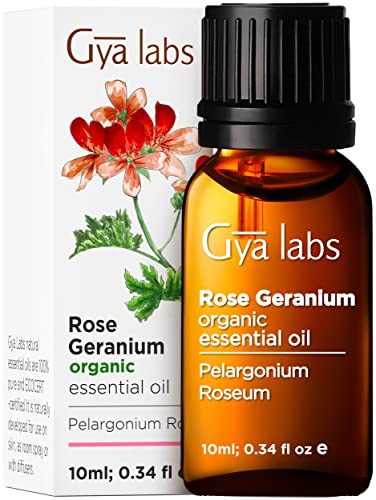 Organic Rose Geranium Essential Oil