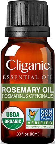Organic Rosemary Essential Oil for Hair, Skin, Aromatherapy