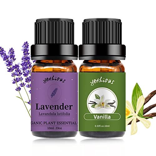 Organic Vanilla Lavender Essential Oil Set