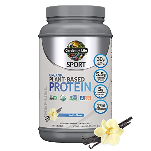 Organic Vegan Sport Protein Powder - Premium Post Workout Recovery