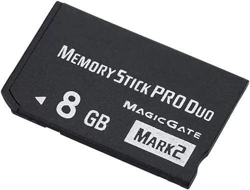 Original MS 8GB Memory Stick pro Duo (Mark2) for PSP Accessories/Camera