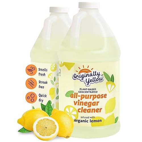 Originally Yellow All-Purpose Cleaning Vinegar for Home Floor Cleaning