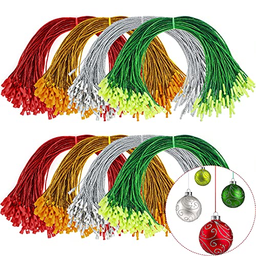 Ornament Precut Cord Hangers for Festive Decorations