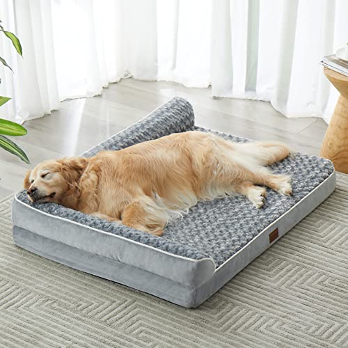 Orthopedic Dog Beds for Large Dogs - Waterproof Sofa Dog Bed