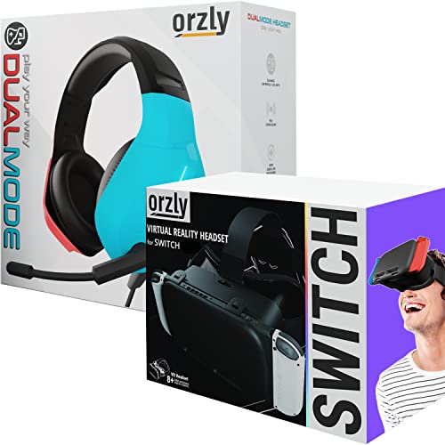 Orzly Gaming & VR Headset for Nintendo Switch