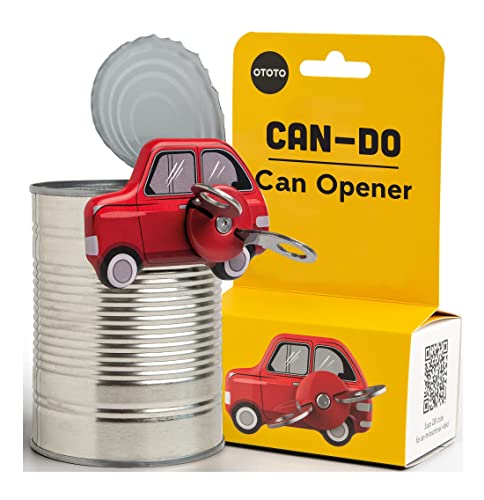 OTOTO Can Do Manual Can Opener - Fun Kitchen Gadgets