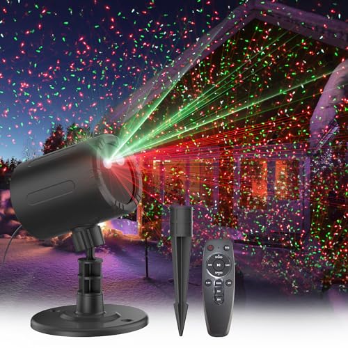 Outdoor Christmas Projector Lights with Remote Control