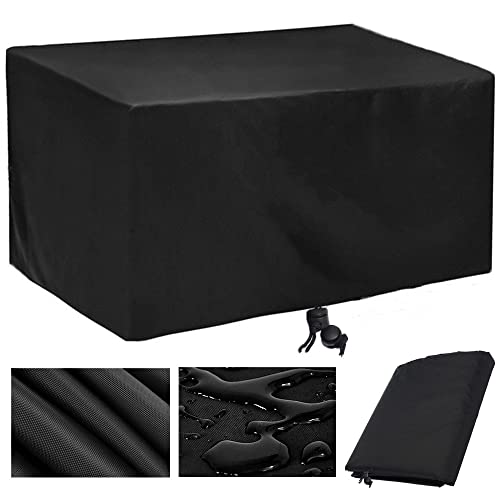 Outdoor Furniture Cover Waterproof, Patio Furniture Covers,110x80 Inch Outdoor Table Chair and Sofa Covers Heavy Duty for Rain, Dust and Snow, Durable Rectangular (110''L x 80''W x 41''H)