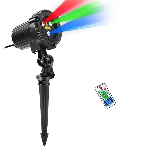 Outdoor Garden Laser Lights Projector for Christmas Holiday