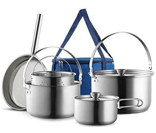 Outdoor Stainless Steel Cookware Set