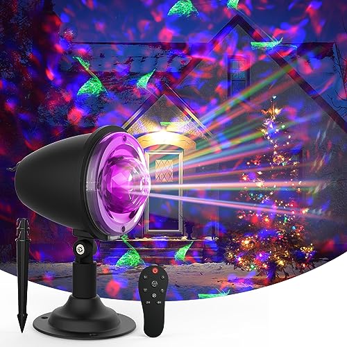 Outdoor Water Wave Aurora Holiday Lights Projector