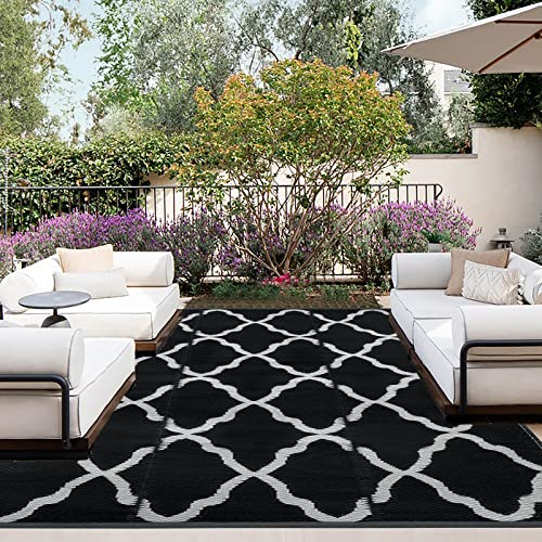 OutdoorLines Reversible Outdoor Plastic Area Rugs for Patio