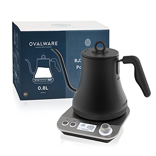 OVALWARE Electric Pour Over Gooseneck Kettle