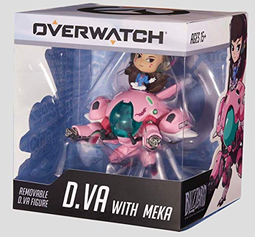Overwatch Cute But Deadly D.VA with Meka Figure