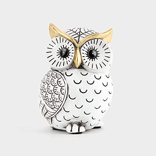 Owl Statue for Home Decor Accents