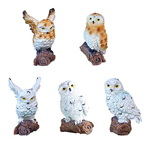 Owls Miniature Garden Ornaments
