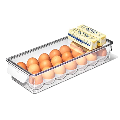 OXO Egg Holder with Removable Tray and Lid