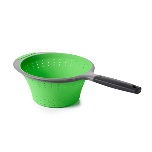 OXO Good Grips Collapsible Silicone Strainer, Green