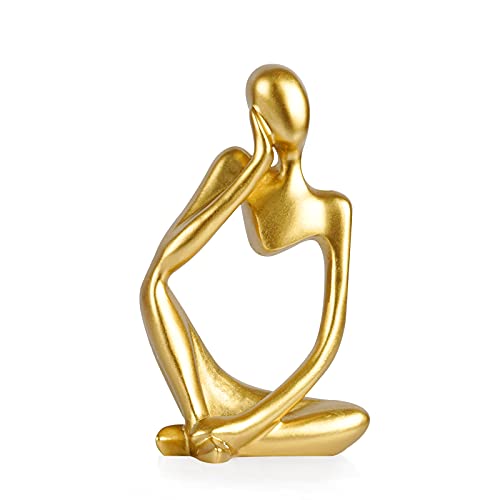 Ozzptuu Thinker Style Abstract Sculpture Statue Home Decor