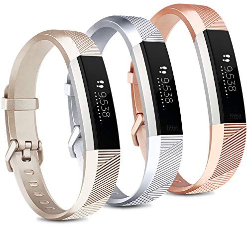 Pack 3 Replacement Band Compatible for Fitbit Alta Bands