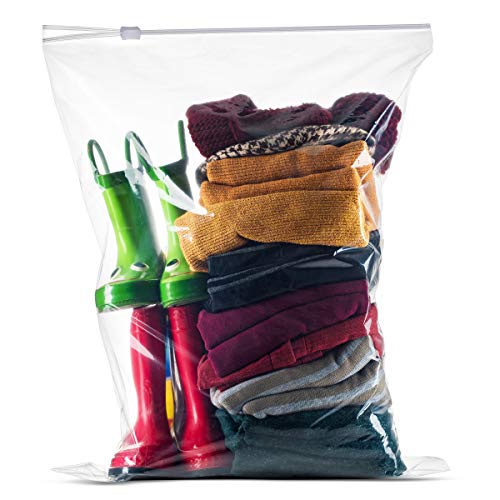 [ Pack of 10 ] X-Large Jumbo - SLIDER - Freezer Bags