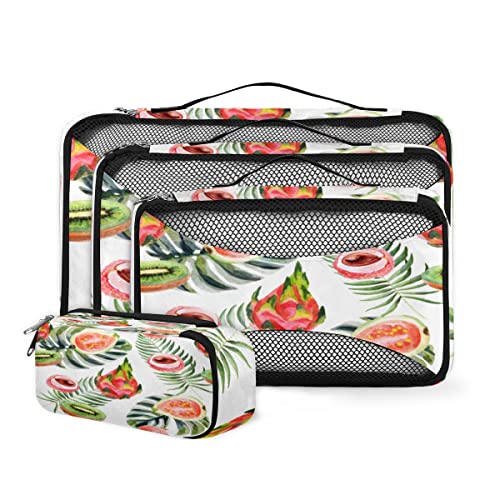 Packing Cubes - Fig Leaf Plant Travel Luggage Organizers