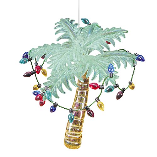 Palm Tree Christmas Ornament