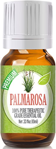 Palmarosa Essential Oil - 0.33 Fluid Ounces