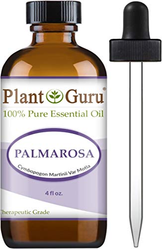 Palmarosa Essential Oil - Pure Undiluted Therapeutic Grade