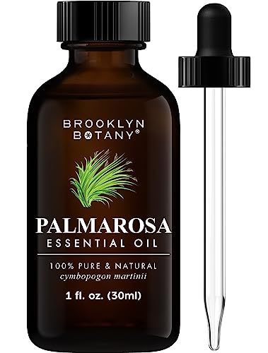 Palmarosa Essential Oil - Therapeutic Grade with Dropper - 1 Fl. OZ