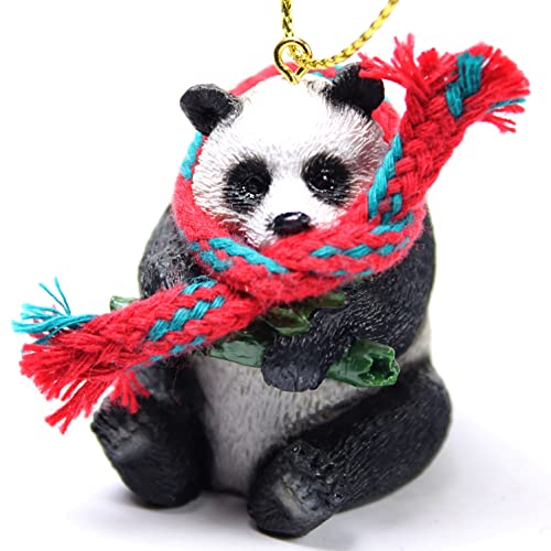 Panda Bear Christmas Ornament