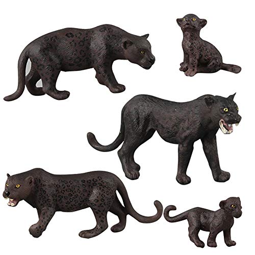 Panther Animal Model Figurines
