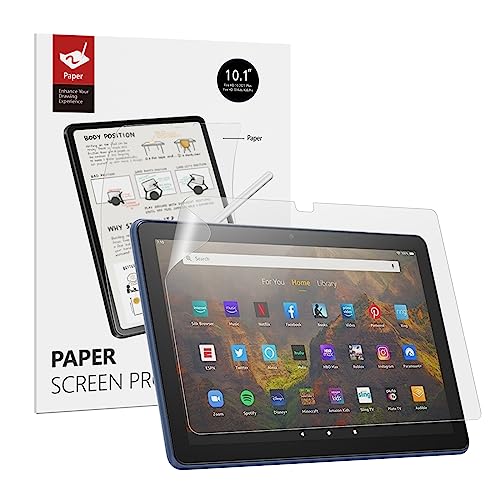 Paperfeel Screen Protector for Fire HD 10 Tablet