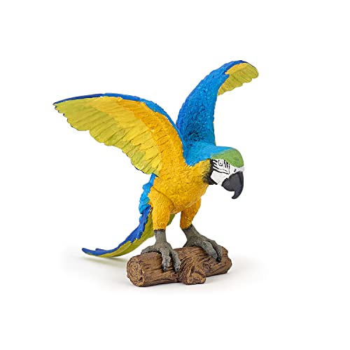 Papo Hand-Painted Parrot Figurine