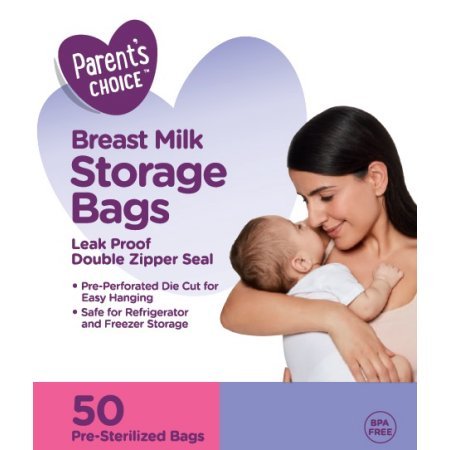 Parent's Choice Breast Milk Storage Bags