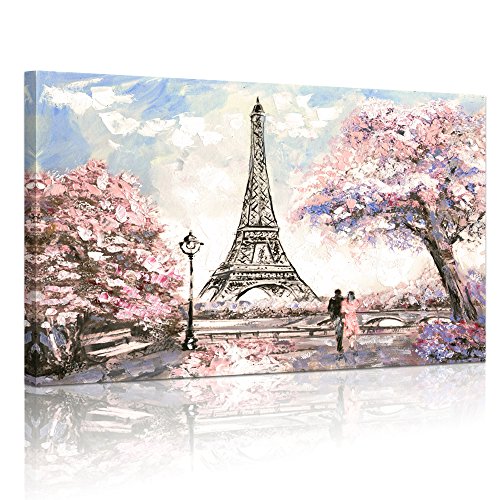 Paris Canvas Wall Art Romance