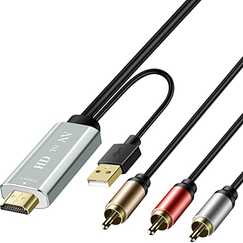 PASOW HDMI to RCA Converter