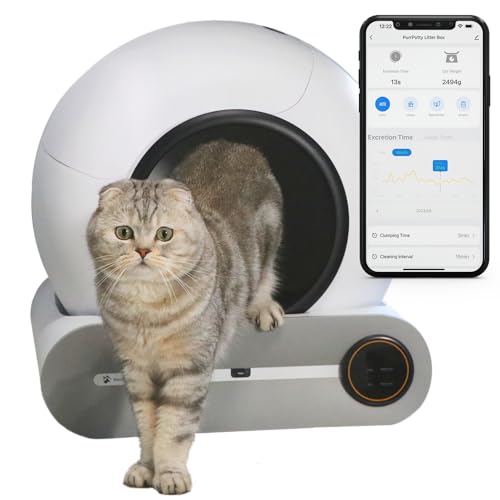 Passion Paws & Home PurrPotty: Smart Self Cleaning Litter Box
